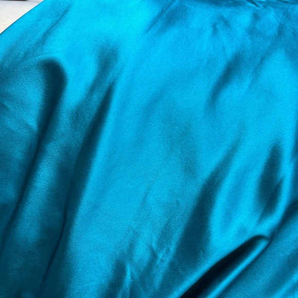 NWT Cinq a sept Denise dress - turquoise, size 12 - Picture 4 of 6